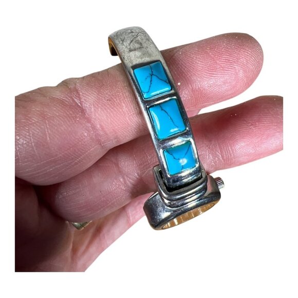 Turquoise Watch Cuff - Picture 3 of 6